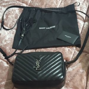 Saint Laurent Lou Matelassé Leather Camera Bag